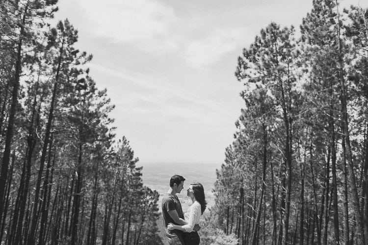 elopement Countryside forest session Spain