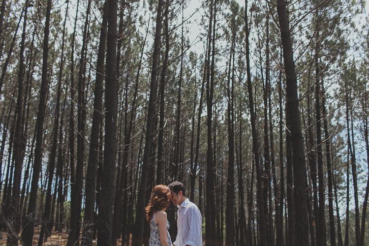 elopement Countryside forest session portugal