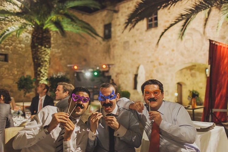 the best photobooth in spain crazy photos castle wedding parador Spain