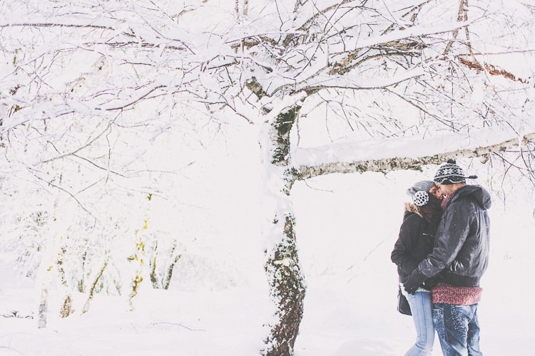 preview – Ana + Telmo – sessão fotográfica na neve