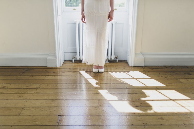 intimate wedding ceremony clissold house