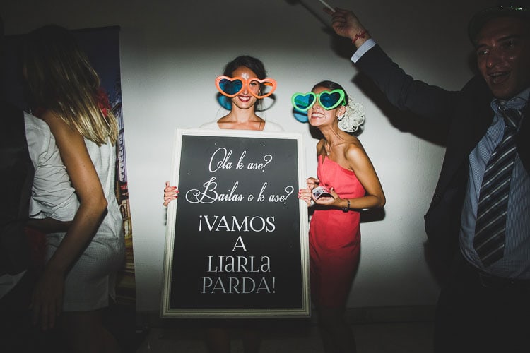 photobooth in portugal lisbon wedding
