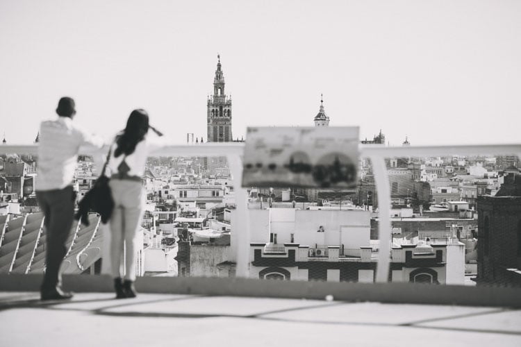 Black and white photography of a pre wedding in Seville, Andalusia during the semana santa, Easter, to photograph a couple for some parts of the old square, center, old town, with the cathedral and giralda tower, for Alcaceres Reales around and Santa Cruz neighborough. I sugest the tourist to visit the torre del oro on the river Guadalquivir, destination photographer jesus caballero #seville, #andalusia, #bodasevilla, #boda #sevilla #destination #destinationwedding #cadiz #alcaceres #elopement #elopementseville #engagementseville #sevillewedding #destinationseville #weather #weatherseville #jesusshoots #santacruz #giralda #seta #hacienda #haciendawedding #metropol #metropolparasol #weddingcadiz #weddinggibraltar #gibraltar #beach #beachwedding #sevilleplanner #weddingplannerseville #whimsical #weddingplanner #bridetobe #londoners #ny #newyorkers www.jesuscaballero.com