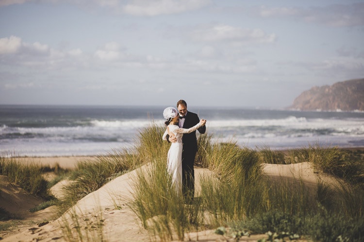 dune beach wedding