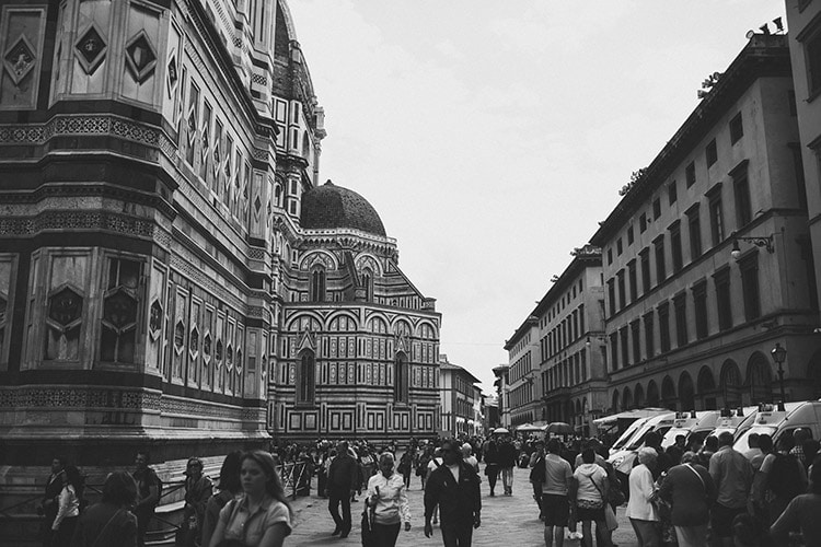 duomo at a honeymoon in florence