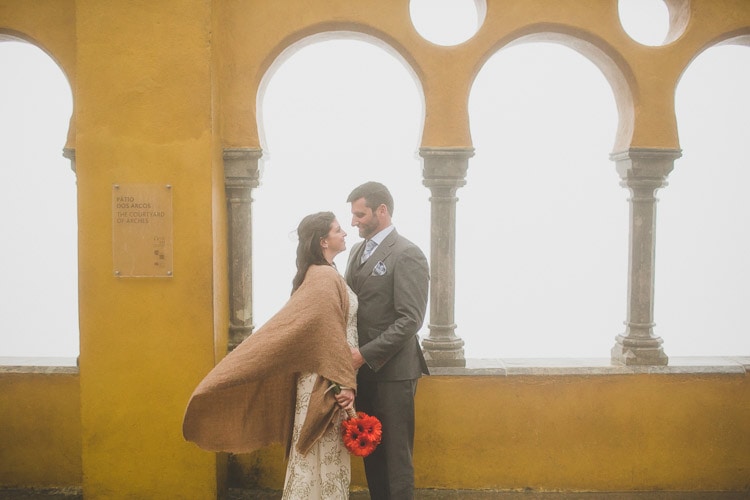 Sintra Pena palace wedding photographer – Monica + Mark – sneak peek