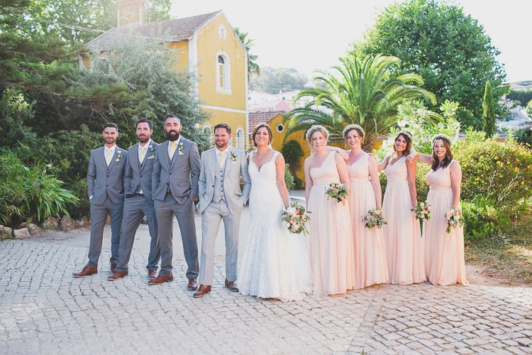 Sintra Quinta Santa Ana wedding photographer