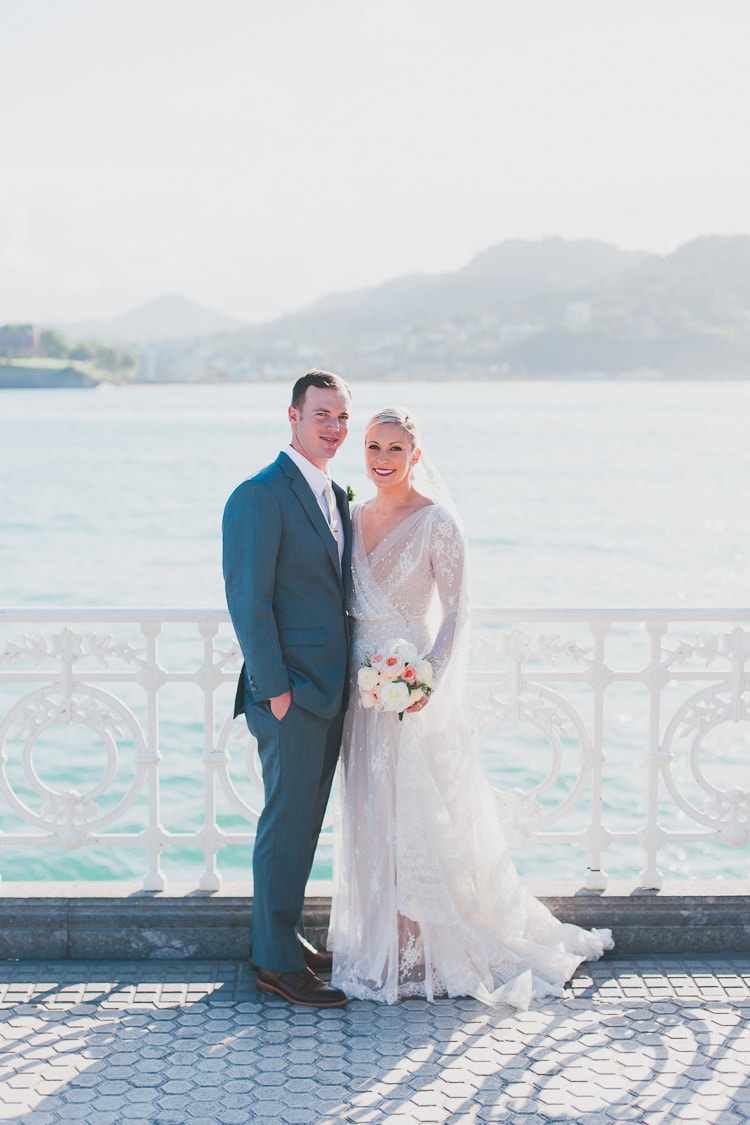 San Sebastian destination wedding photographer – Laura & Nauman
