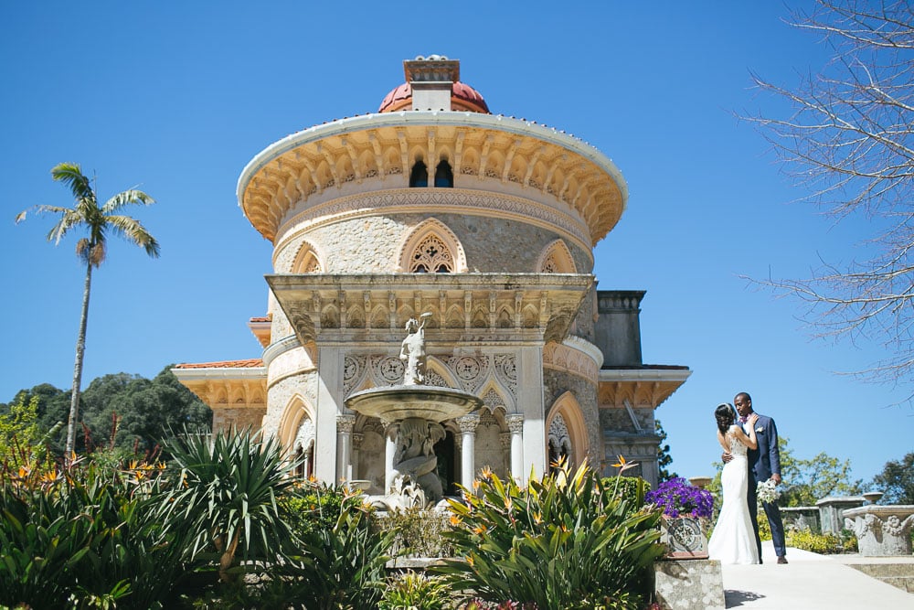 Monserrate palace sintra elopement photographer