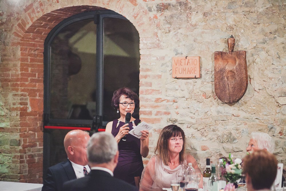 speeches tuscany wedding