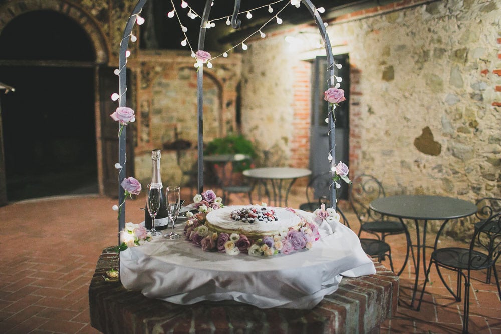 cake tuscany wedding