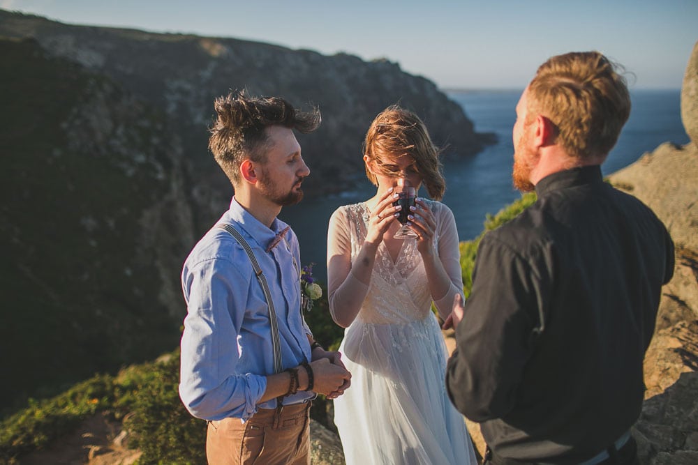 real bride wedding in cliffs sweet dress olivia