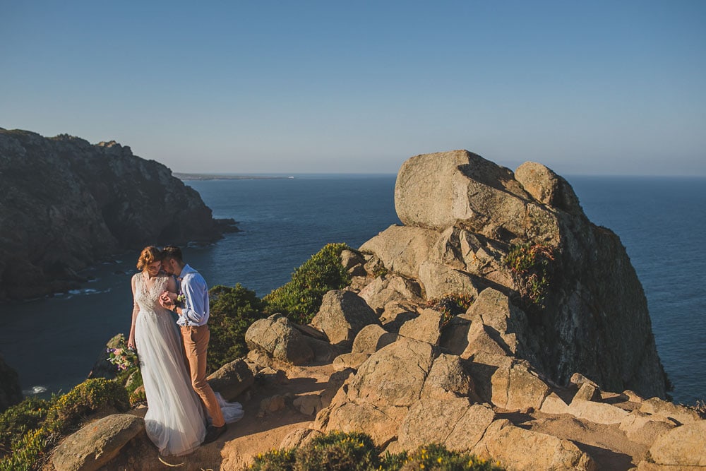 portraits Cabo da roca lisbon elopement photographer