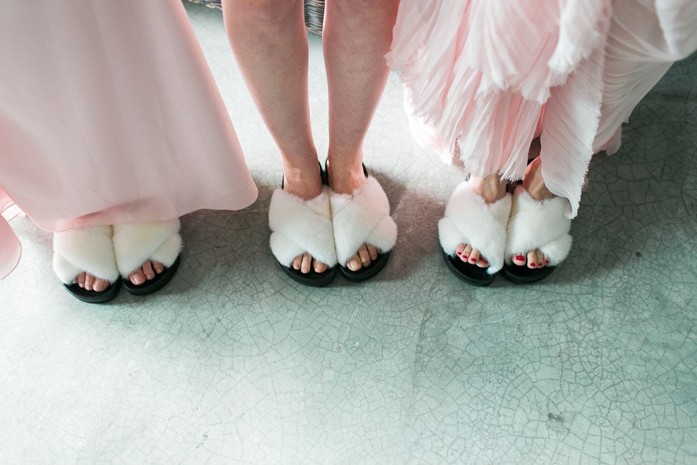 shoes sand wedding bridesmaids