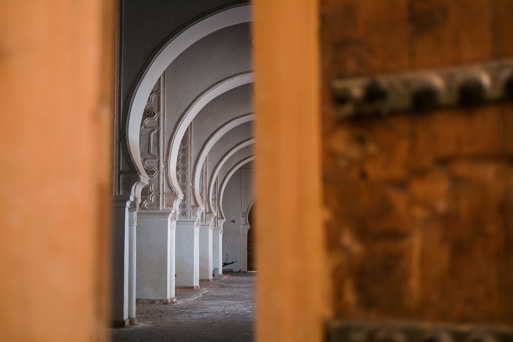 horseshoe arches marrakech
