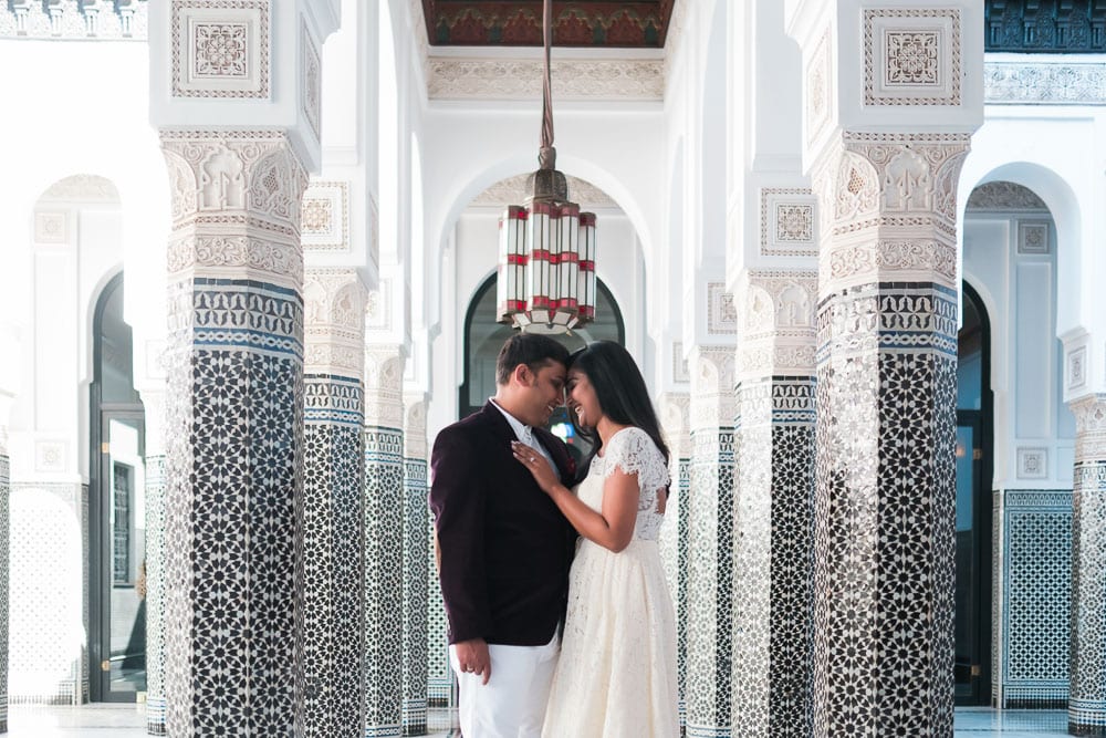 la mamounia columns spa marrakech wedding