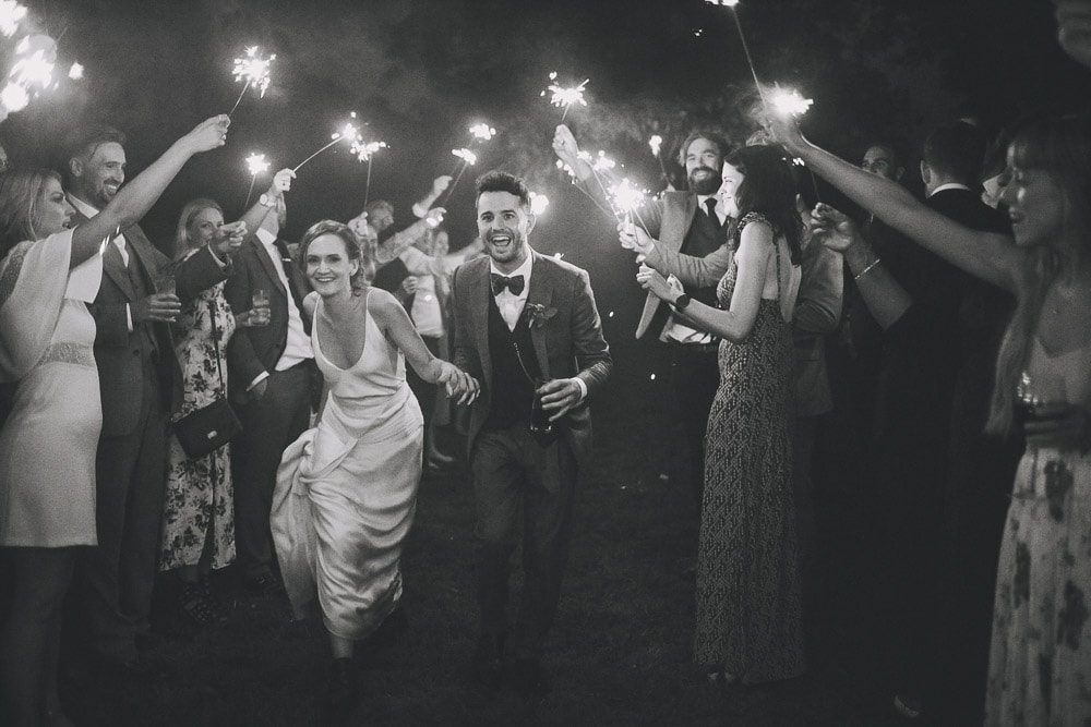 wedding sparkles East Sussex Rainy Festival Wedding photographer 