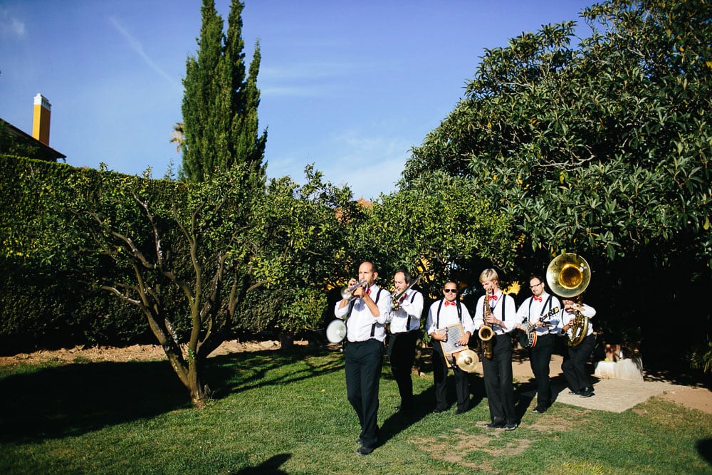 brass band jazz cottas club in quinta santa ana
