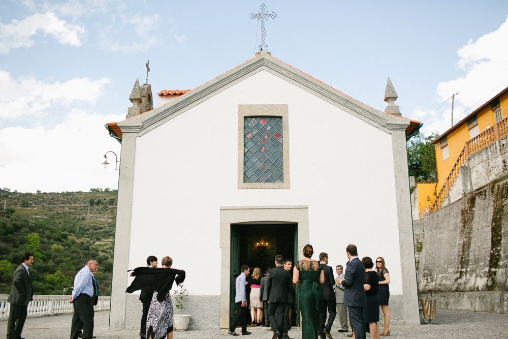 pinhao church wedding in douro river