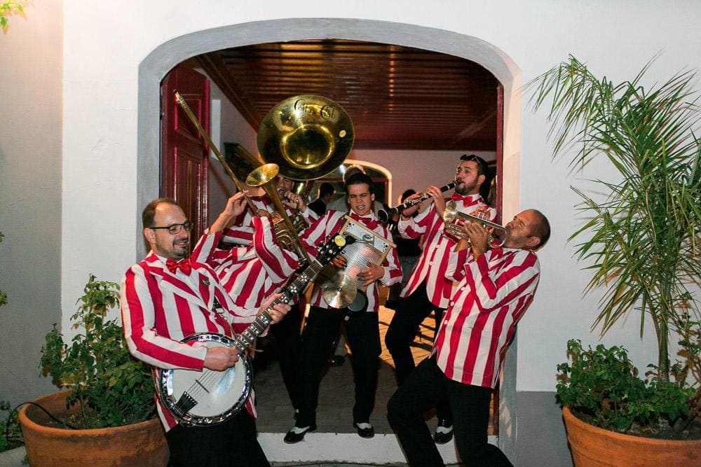 brassband cottas club Rustic boho wedding at countryside Alentejo Herdade dos Alfanges #rusticwedding #cottasclub #brassband #portugalvenue jesuscaballero.com