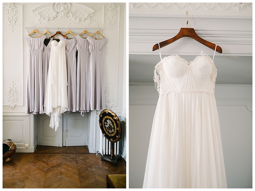 wedding dress tatyana merenyuk at french Chateau la Gauterie #chateaulagauterie #chateauwedding #londonbride #tatyanamerenyuk jesuscaballero.com