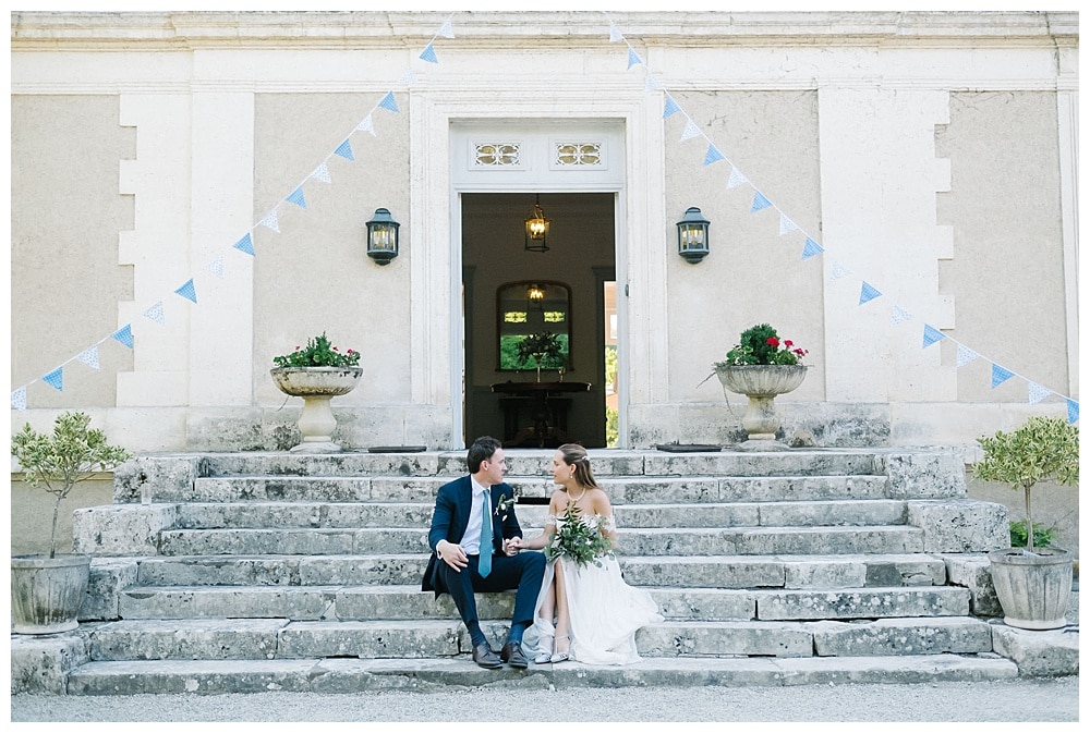 couple portraits wedding in south france