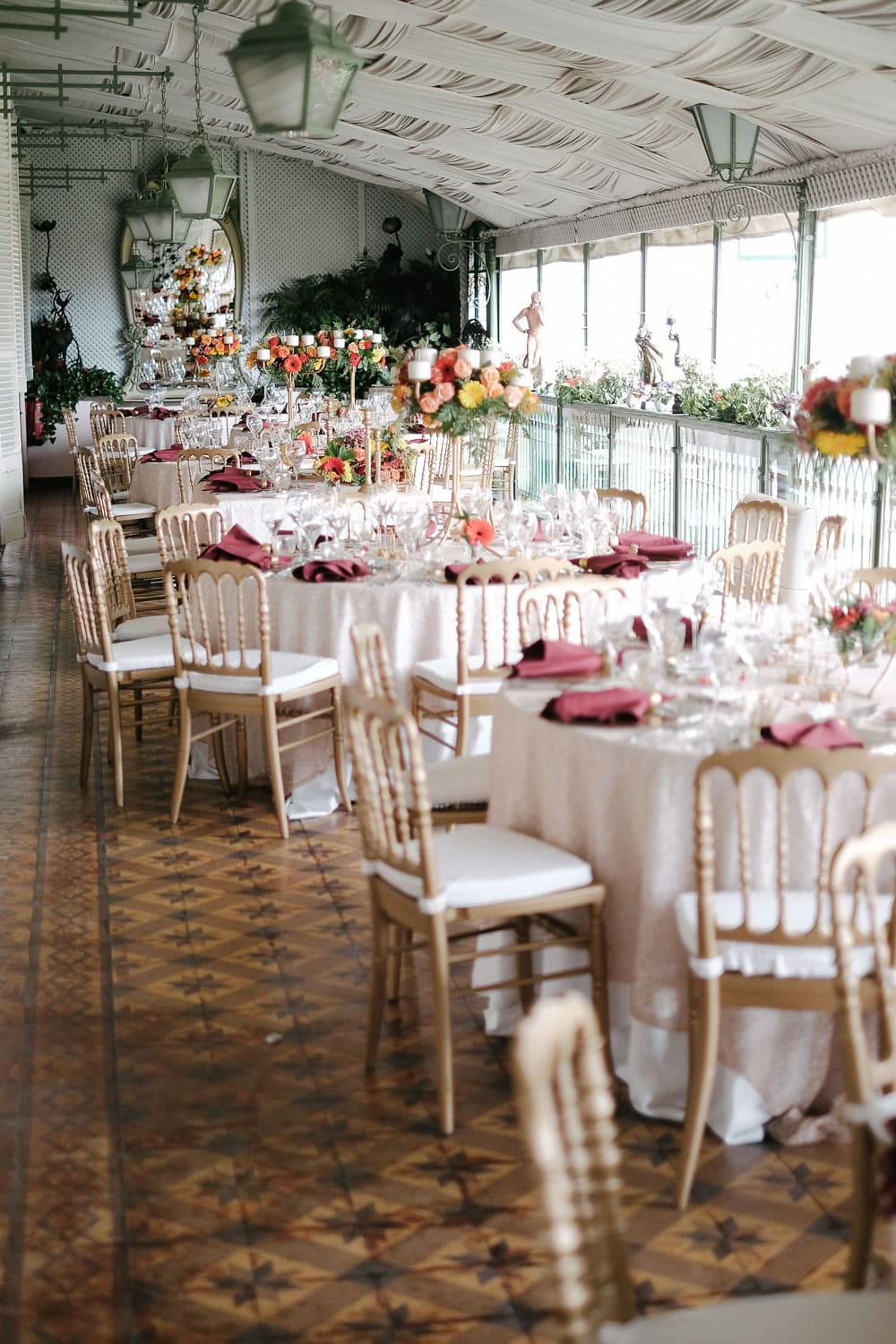 wedding tables at gremio palace lisbon wedding #weddingflowers #weddingtables #chinesewedding #gremiopalace #bohemianwedding