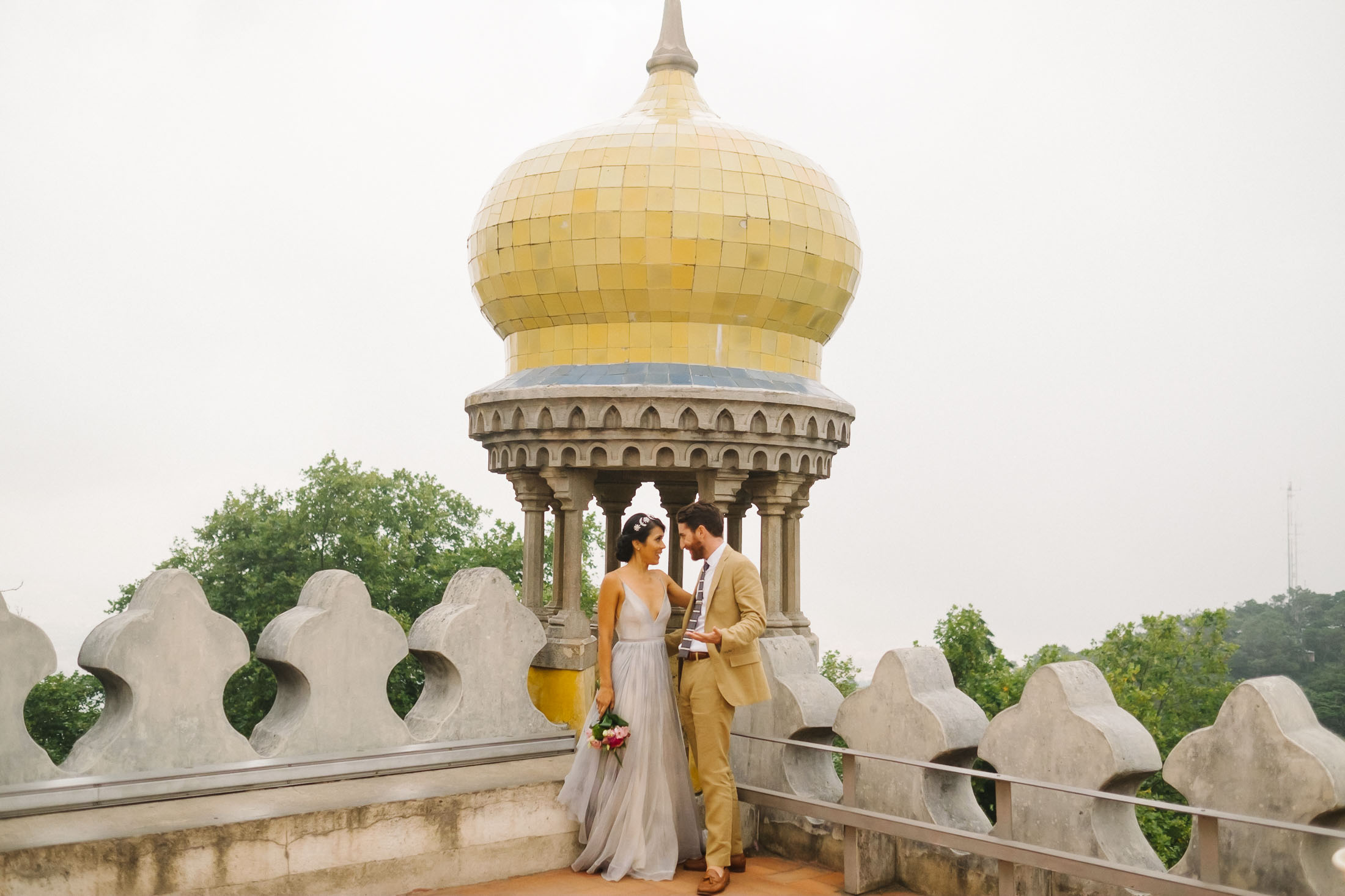 elopement in pena palace