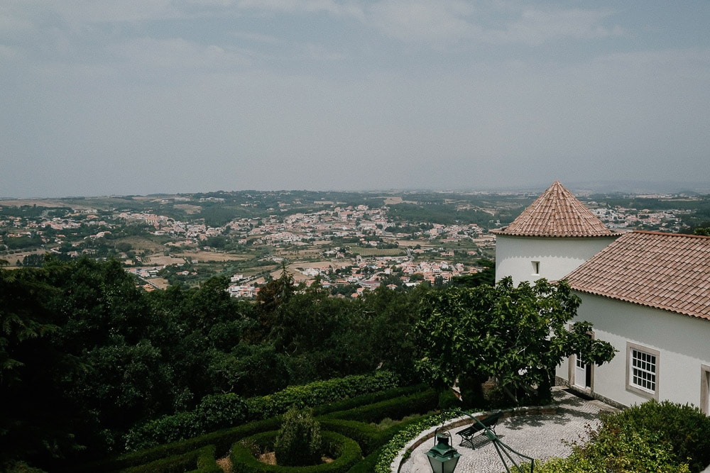 sintra views from Seteais palace