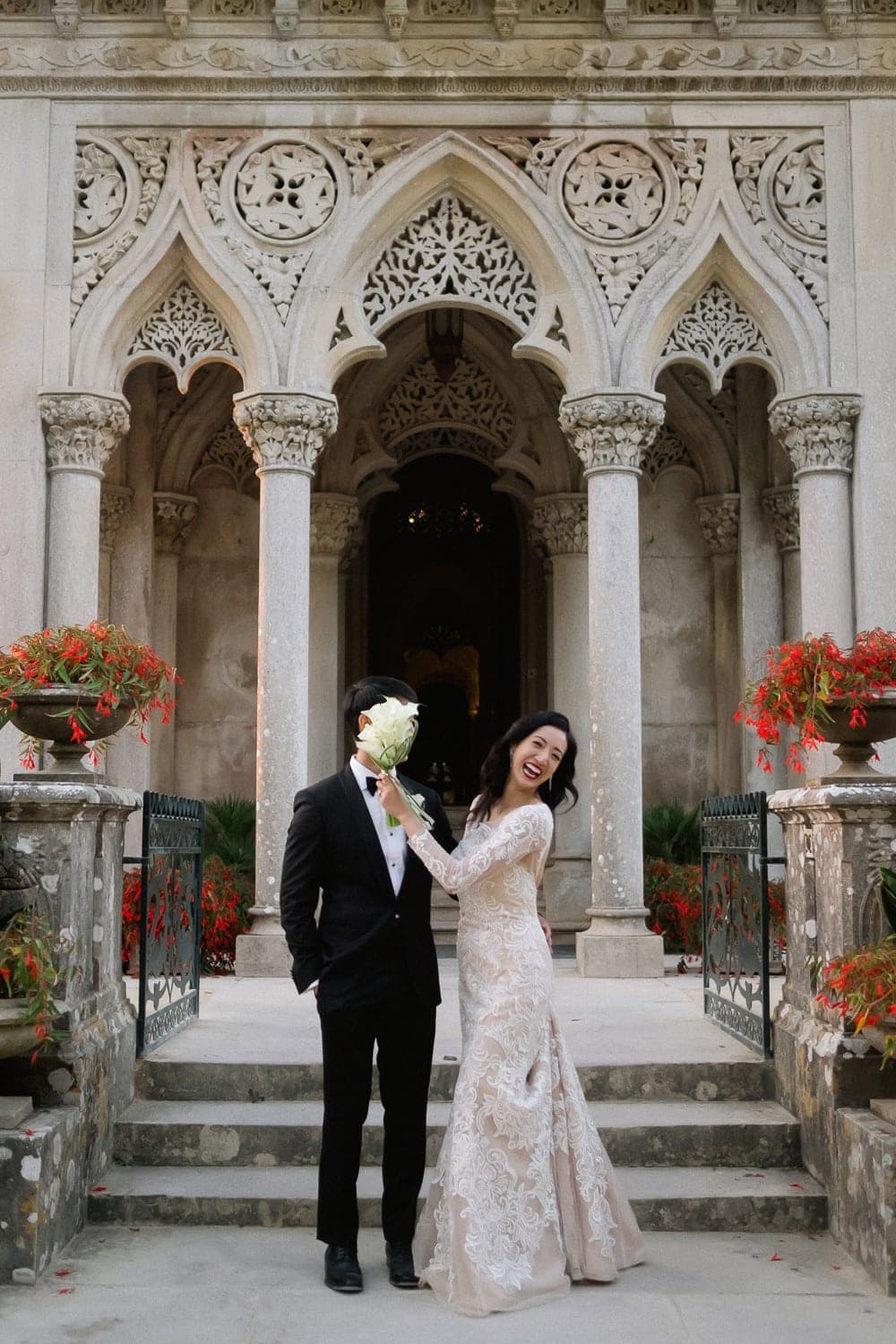 An American wedding at Monserrate Palace in Sintra