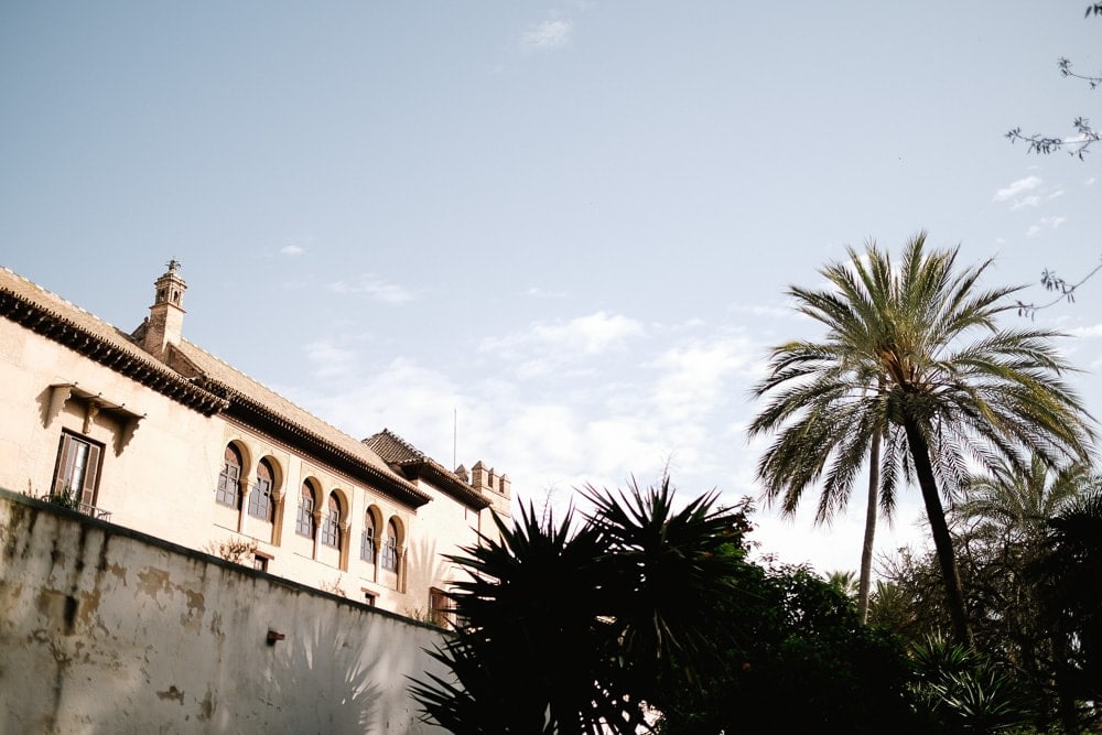 alcazar palace in seville